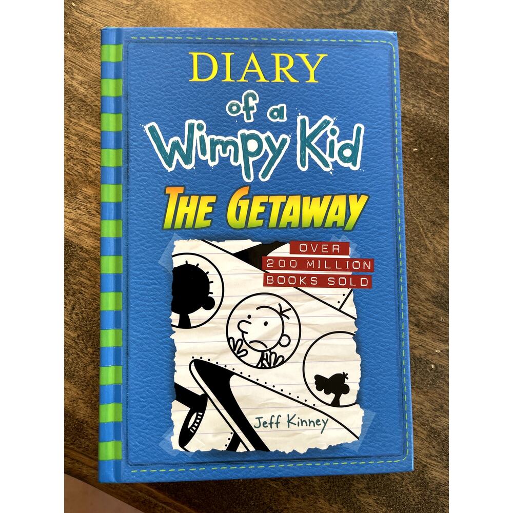 Diary of a Wimpy Kid The Getaway Book 12 Hardcover Jeff Kinney Amulet Books 2017
